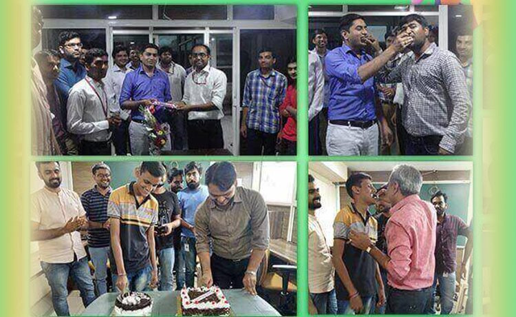 Birthday Celebration at Amar InfoTech