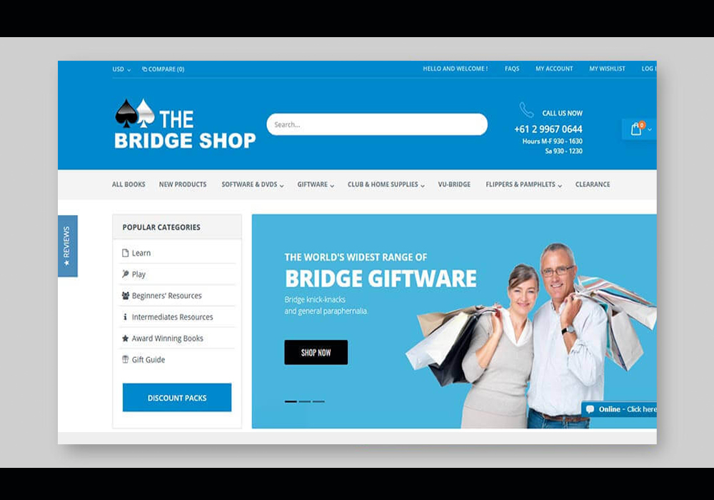 Bridgeshop – Magento Custom Development Application