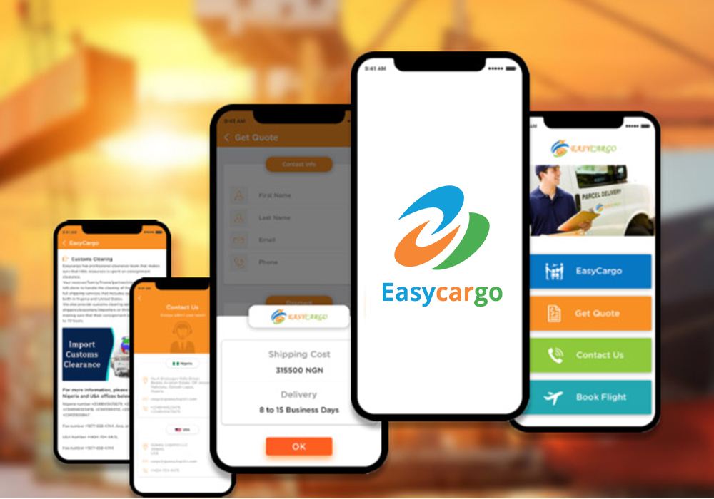 Flutter Mobile App For Logistics and Cargo Industry - Easycargo