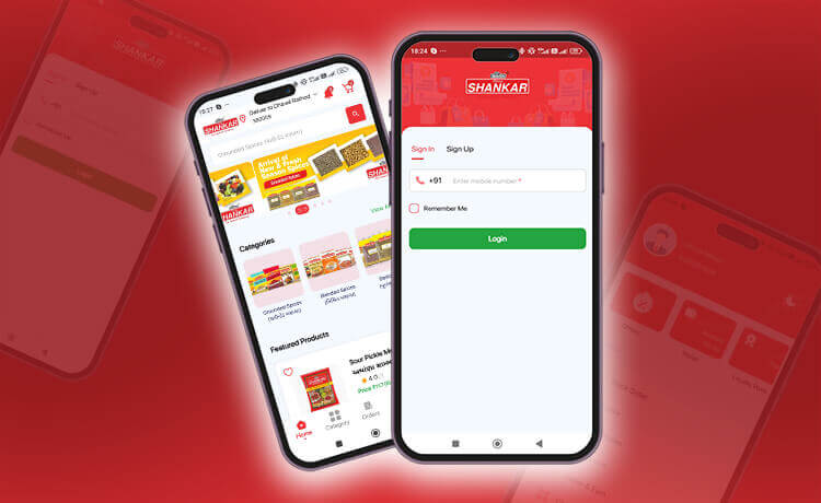 Amar Infotech Helps Shankar Masala to Develop Mobile eCommerce App