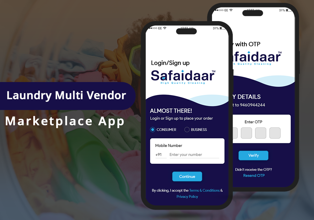 Laundry Multi Vendor Marketplace App