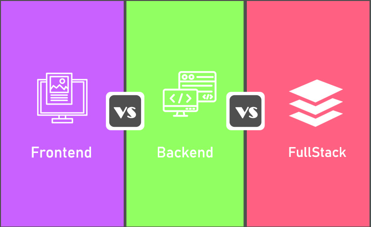 Front End vs Back End vs Full Stack Developer