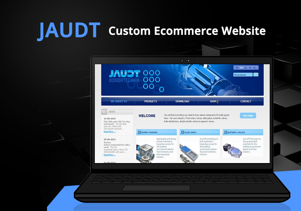 Jaudt – Custom Ecommerce Website