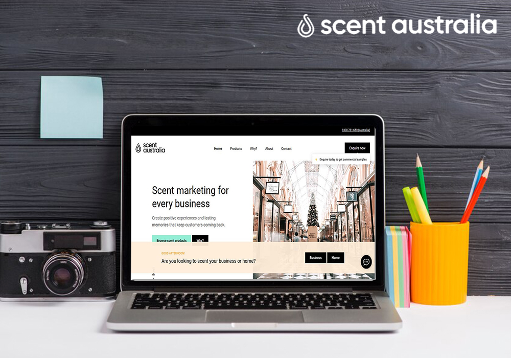 Scent Australia – Ecommerce Marketing Solution Website