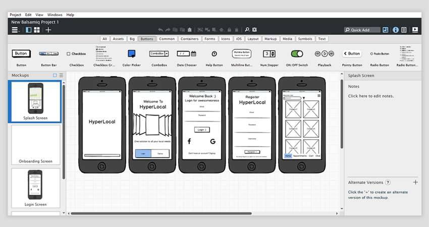 Balsamiq Mockups 