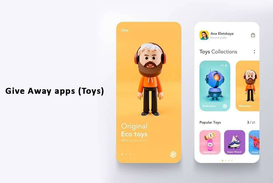 Give Away apps (Toys)