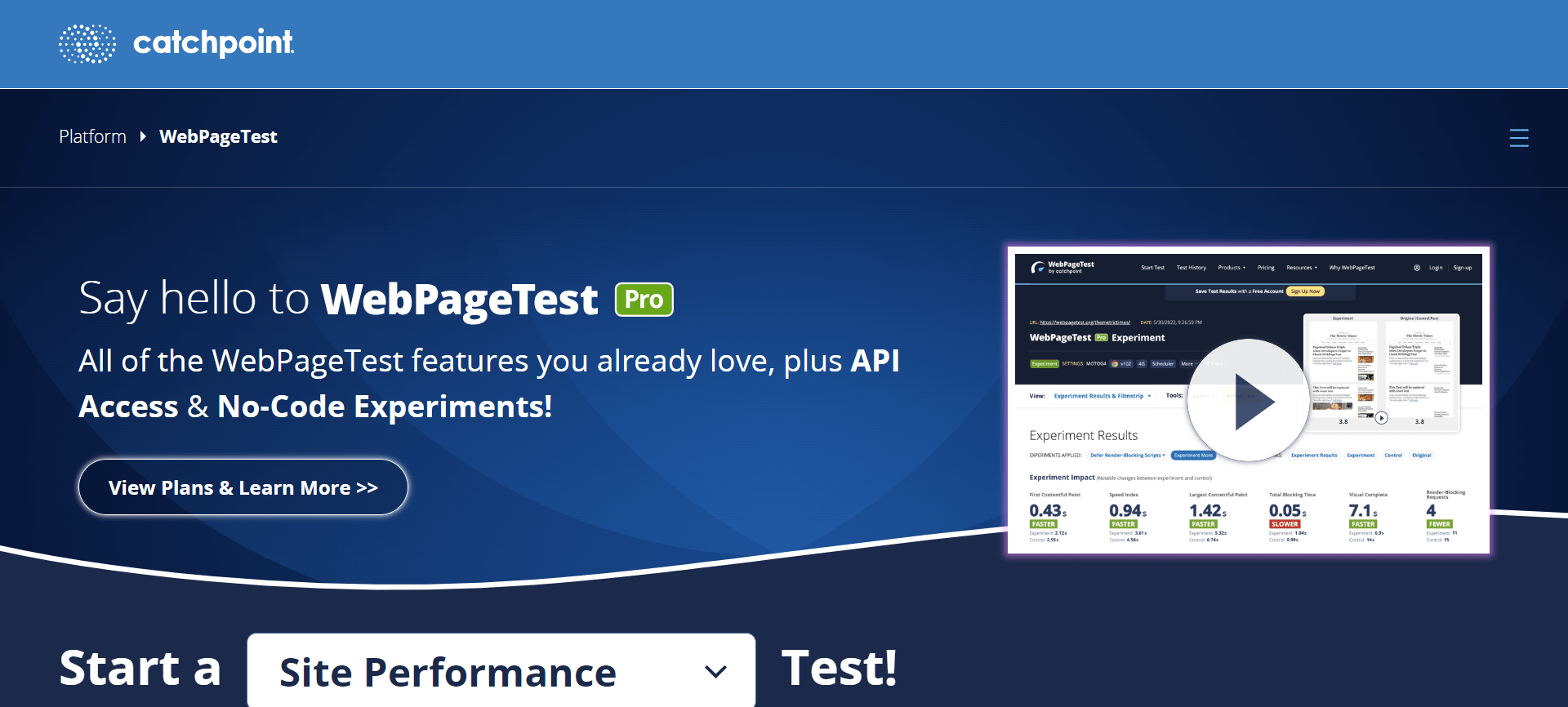 WebPageTest