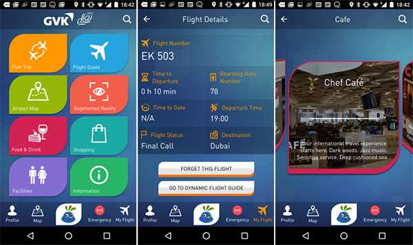 Indian Airport Mobile App