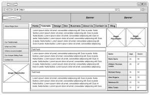 Wireframe Design