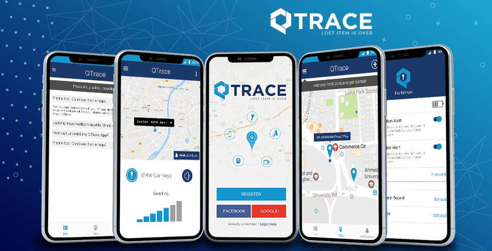 Bluetooth Tracking Device QTrace - Case Study